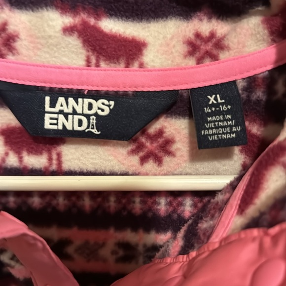 Land’s End fleece dress - Picture 2 of 5